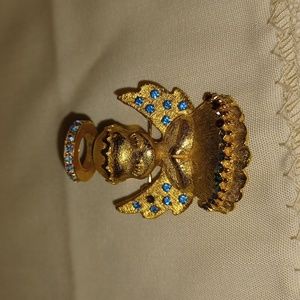 Vintage Dodds Halo Angel Pin